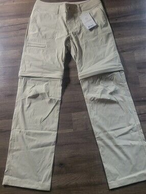 NWT Gander Mountain Guide Series Cargo Convertible Pants in size womens 4